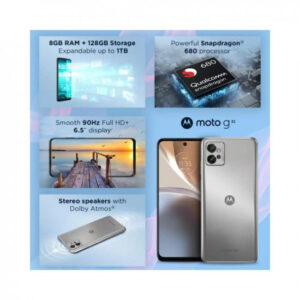 MOTOROLA G32 (Satin Silver, 128 GB) (8 GB RAM)
