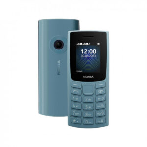Nokia 110 with Built-in UPI App and Scan & Pay Feature, MP3 Player, Rear Camera, Long-Lasting Battery, and Voice Recorder | Blue
