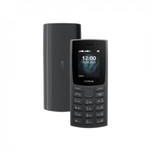Nokia All-New 105 Dual Sim Keypad Phone with Built-in UPI Payments, Long-Lasting Battery, Wireless FM Radio | Charcoal