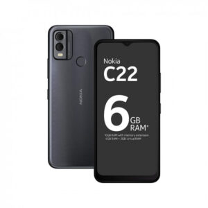 Nokia C22 | 3-Day Battery Life | 6GB RAM (4GB RAM + 2GB Virtual RAM)