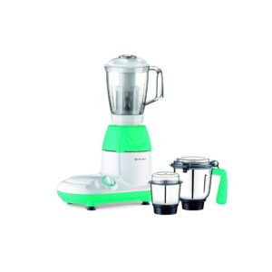 Bajaj Twister Fruity 750W Mixer Grinder with 3 Jars, White/Green