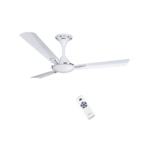 Luminous Audie 1200mm 70-Watt Ceiling Fan (Mirage White)