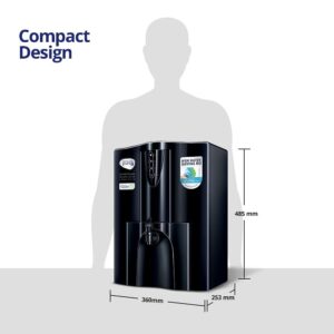 HUL Pureit Eco Water Saver Mineral RO+UV+MF Black 10L Water Purifier
