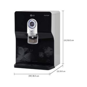 LG WW173EPB Water Purifier with 8 Liter capacity (Black with Floral pattern)
