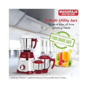 Maharaja Whiteline Duramaxx Mixer Grinder(DURAMAXX/MX-242)