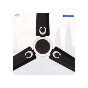 Luminous Rapid Prime 1200mm Ceiling Fan (Eclipse Black)