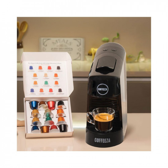 coffeeza-finero-next-capsule-coffee-machine-black---20-bar-pressure-nespresso-capsule-compatible--perfect-coffee-maker-for-espresso-amp-cappuccino---free-14-assorted-coffee-capsules-included-829912_l