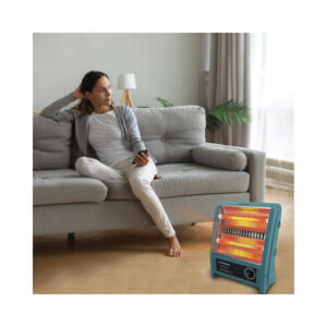 Crompton Insta Comfy 800 Watt Room Heater with 2 Heat Settings(Grey Blue)