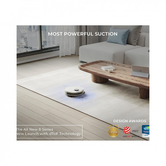 ecovacs-deebot-n8-2-in-1-robotic-vacuum-cleaner-2022-new-launch-most-powerful-suction-covers-2000-sq-ft-in-one-charge-advanced-dtof-technology-with-ozmo-mopping-deebot-n8-white-814168_l