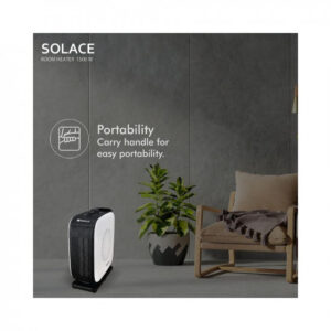 Havells Solace 1500 Watt with PTC Ceramic Heating Element & 2 Heat Setting Room Heater (White & Black)