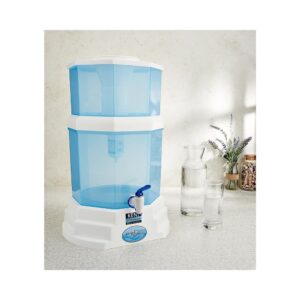 KENT GOLD (11014) 20 L Gravity Based + UF Water Purifier (White & Blue)