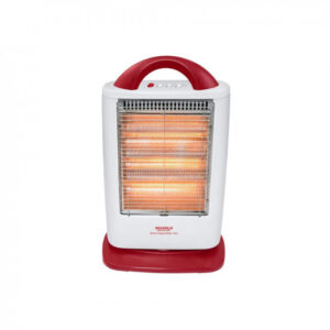Maharaja Whiteline Lava Neo 1200-Watts Halogen Heater (White and Red)