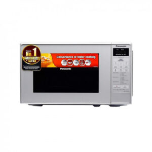 Panasonic 20L Solo Microwave Oven (NN-ST26JMFDG, Silver, 51 Auto Menus)