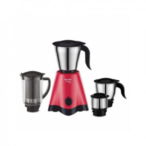 Preethi Crown Plus MG-258 Mixer Grinder, 600 Watt, White/Purple, 4 Jars – Super Extractor Juicer Jar with 5yr Motor Warranty & Lifelong Free Service (Acrylonitrile Butadiene Styrene)