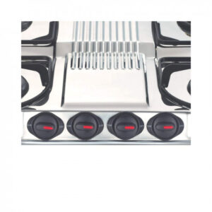 Prestige Gas Stove Duplex Dgs 4 Burner, Manual, Steel