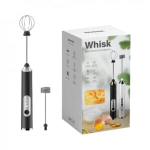 Primesky® USB Rechargeable Electric Foam Maker – Handheld Milk Wand Mixer Frother for Hot Milk, Hand Blender Coffee, Egg Beater Milk Frother