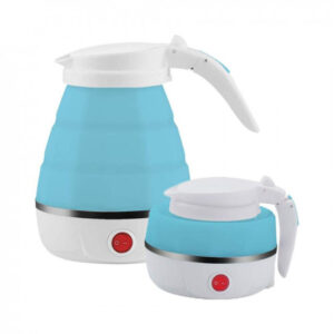SKADIOO Electric Kettle, Hot Water Kettle, (600-Watt) Portable kettle for Travel, Foldable Kettle for Hot water/Tea kettle For instant Tea & Coffee Maker | kettle for office desk (color may vary)