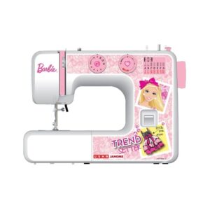 Usha Janome My Fab Barbie Sewing Machine, Silver