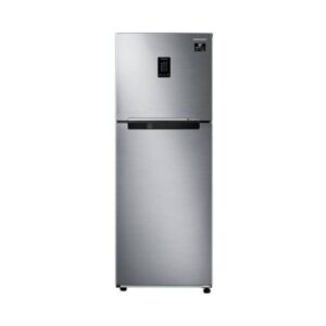 Samsung 336 L Frost Free Double Door 3 Star Refrigerator (Ez Clean Steel (Silver), RT37A4633SL/HL)