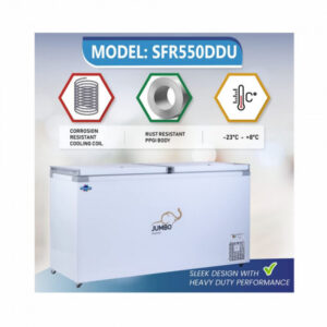 Rockwell SFR550DDU Double Door Convertible Deep Freezer 563 Ltr 4 yrs Compressor Warranty