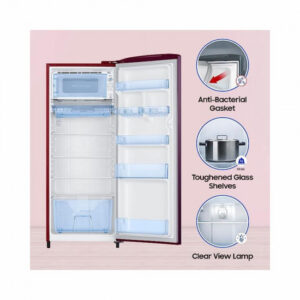 Samsung 223 L 3 Star Digital Inverter Direct Cool Single Door Refrigerator RR24C2Y23CR NL