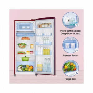 Samsung 223 L 3 Star Digital Inverter Direct Cool Single Door Refrigerator RR24C2Y23S8 NL