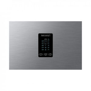 Samsung 301L 2 Star Inverter Frost-Free Convertible 5 In 1 Double Door Refrigerator (RT34C4522S8/HL,Elegant Inox 2023 Model)