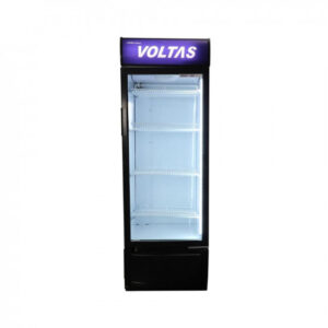 Voltas VC320 Visi Cooler Plastic Single Door, 320 Liters, Black